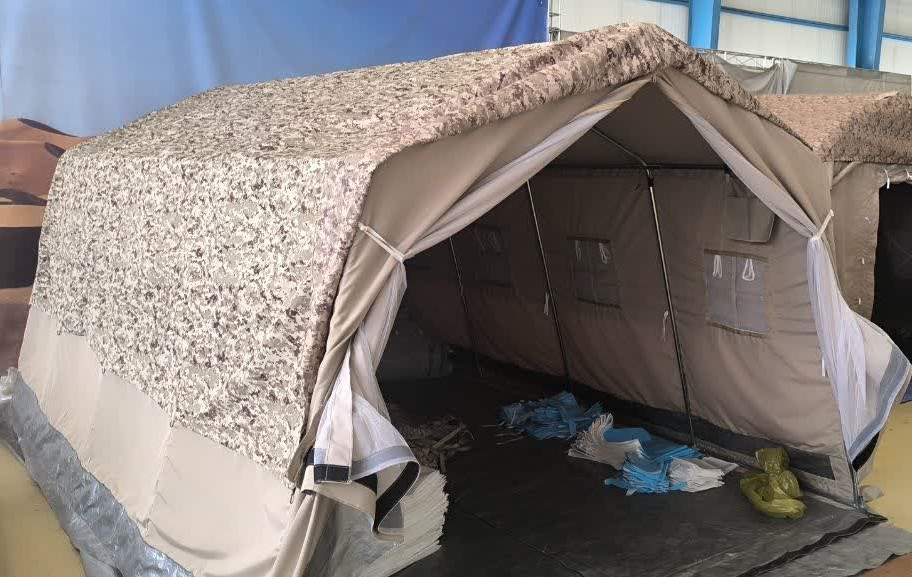 40-meter metal frame tent