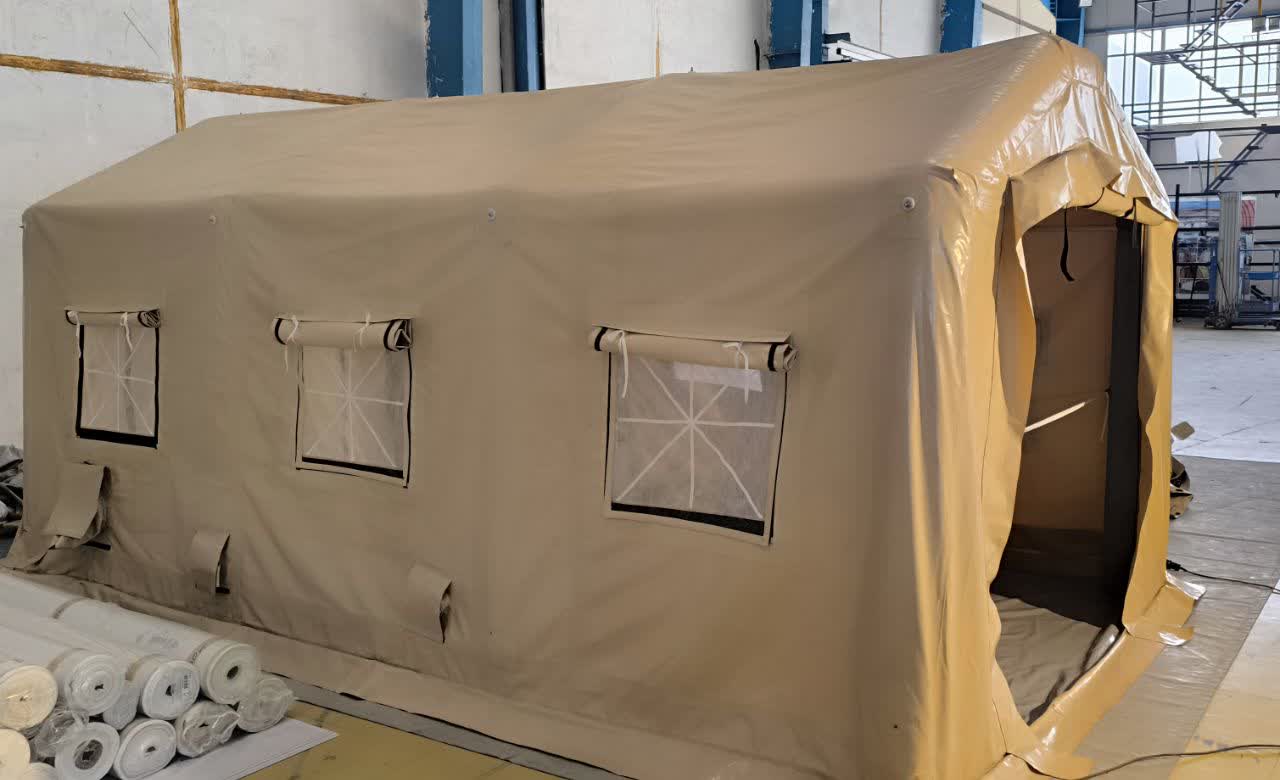 Air pollution control tent